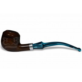 Cachimbo Bertoldi Callia Encerado – Piteira Acrílica Azul (Aceita Filtro 9mm)